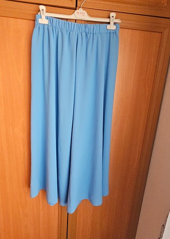 Zincir Detaylı Mavi Salaş Kadın Takım - Görsel 3