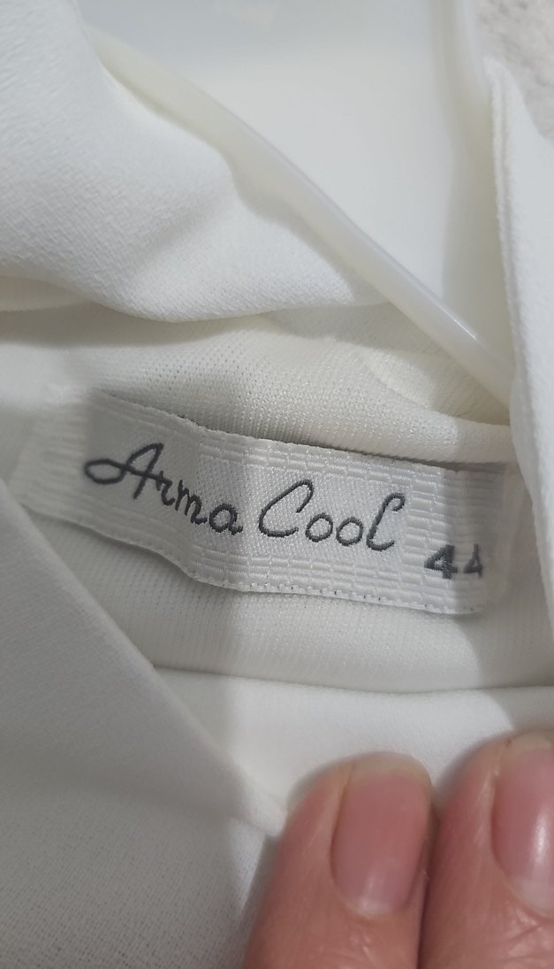 Ekru Uzun Kollu Drapeli Kadın Elbise - Görsel 5