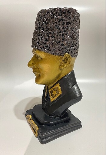 Beden altın Renk Mustafa Kemal Atatürk Büst