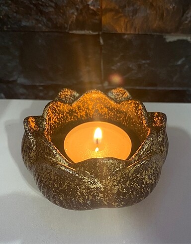  Beden siyah Renk Lotus Mumluk