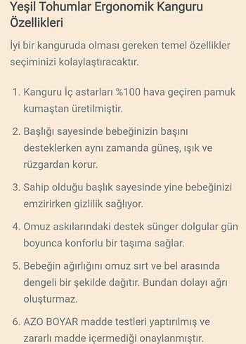 babalin baby Desenli cepli ergonomik kanguru - Görsel 5