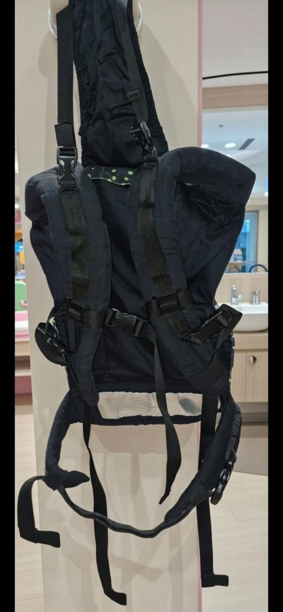 babalin baby Desenli cepli ergonomik kanguru - Görsel 4