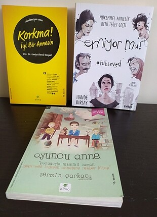 3 adet kitap set