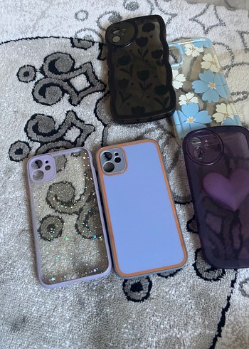 Mor Payetli Bohem Telefon Kılıfı - Görsel 3