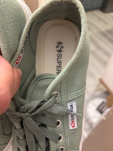 39 Beden yeşil Renk Superga ayakkabı