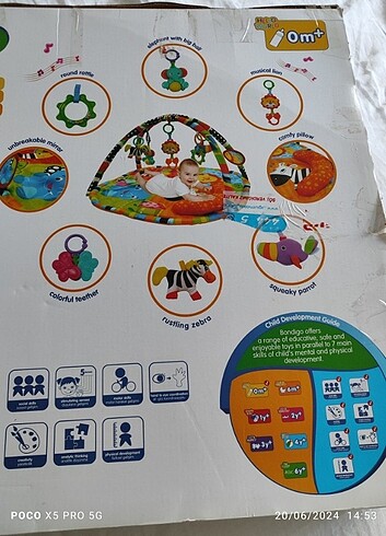  Bondigo serüven ormanı oyun halısı 