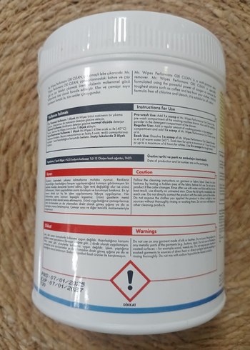 Mr. Wipes Oxi Clean Leke Çıkarıcı 500g - Görsel 2