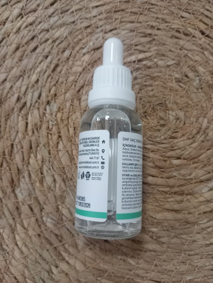 DNF Saç Serumu 30 ml - Görsel 2