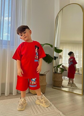 7 Yaş Beden Mickey Mouse Takım