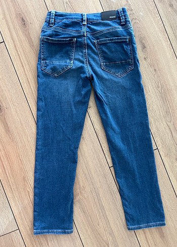 Mavi Erkek Çocuk Denim Pantolon 7-8 yaş - Görsel 2