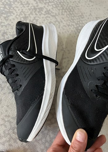 Nike Runner Kadın Siyah Spor Ayakkabı - Görsel 8