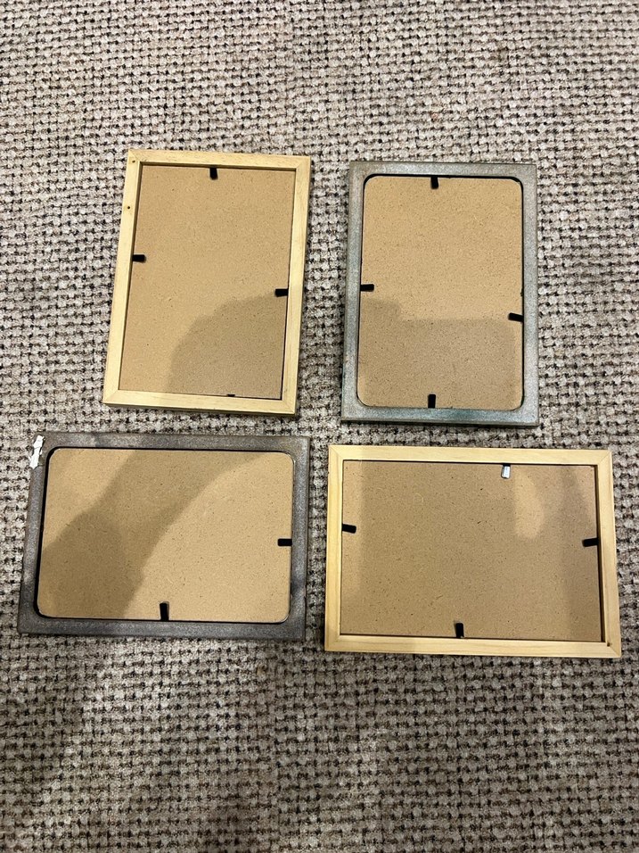 Renkli Fotoğraf Çerçevesi Seti 4 lü - Görsel 3