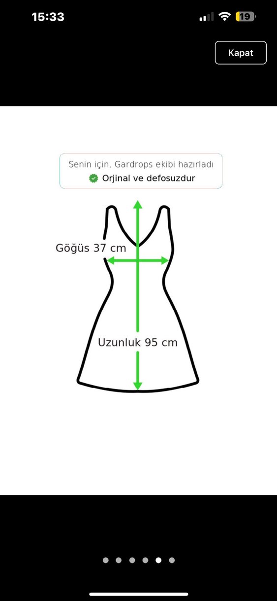 Siyah Kolsuz Midi Elbise - Görsel 4