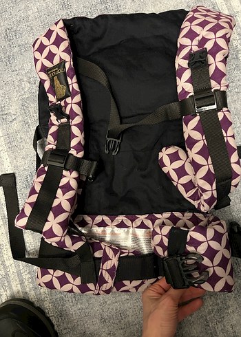 Mor Desenli Bebek Kanguru - Görsel 2