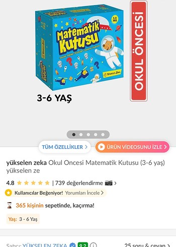 Matematik Kutusu Eğitici Oyuncak 3-6 Yaş - Görsel 2