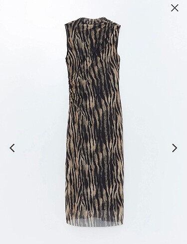 Elbise yeni etiketli leopar - Görsel 5