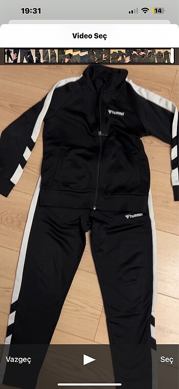Hummel Eşofman takım 7-8 yaş hummel unisex