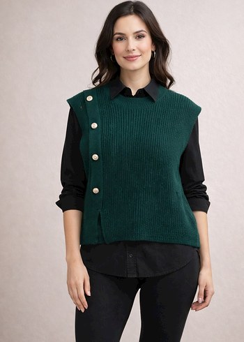 Kadin triko kazak - Görsel 3