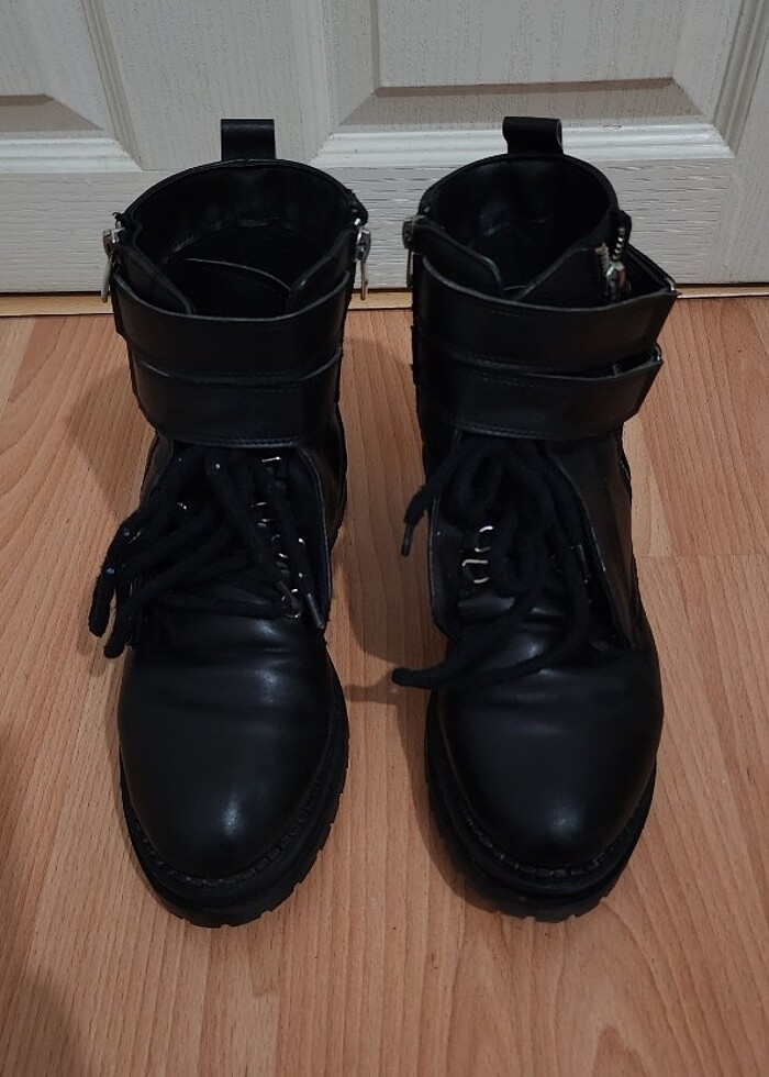Siyah postal siyah  bot - Görsel 5