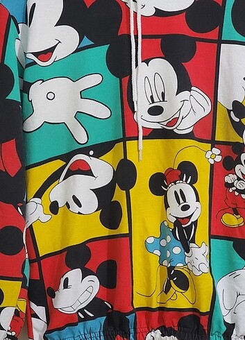 40 Beden çeşitli Renk Mickey eşofman takımı 