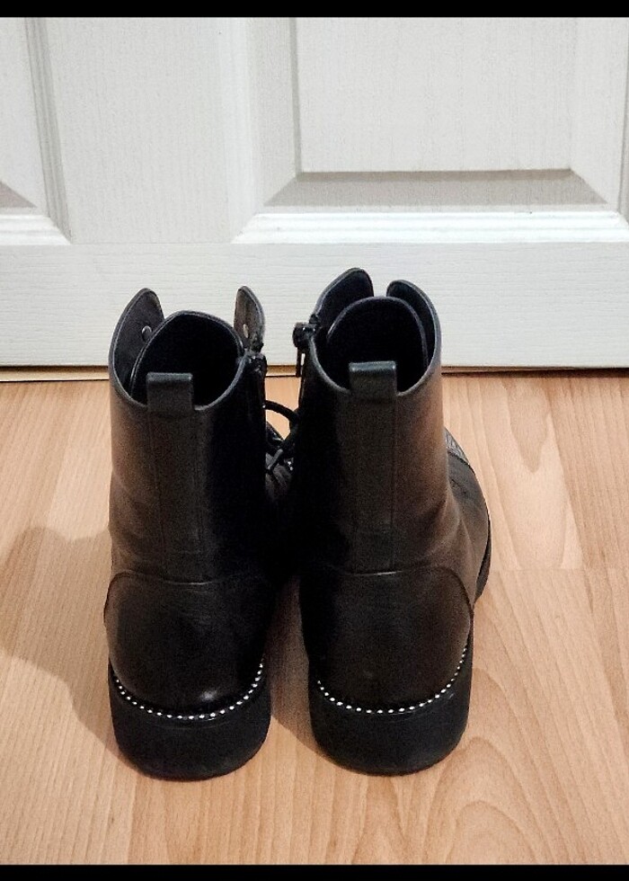 Siyah gümüş taş bot deichman  - Görsel 2