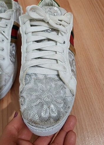 Tasarım gucci ayakkabı - Görsel 9