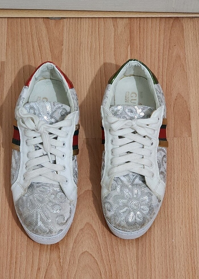 Tasarım gucci ayakkabı  - Görsel 2