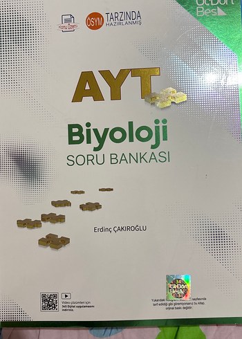 AYT Biyoloji Soru Bankası - Erdinç Çakıroğlu