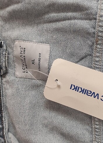 xl Beden mavi Renk Kot ceket