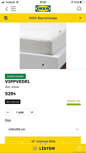 140x200 ölçüsündedir - Görsel 6