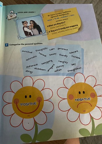 Beden Renk Twinkle 7 sınıf İngilizce ders kitabı