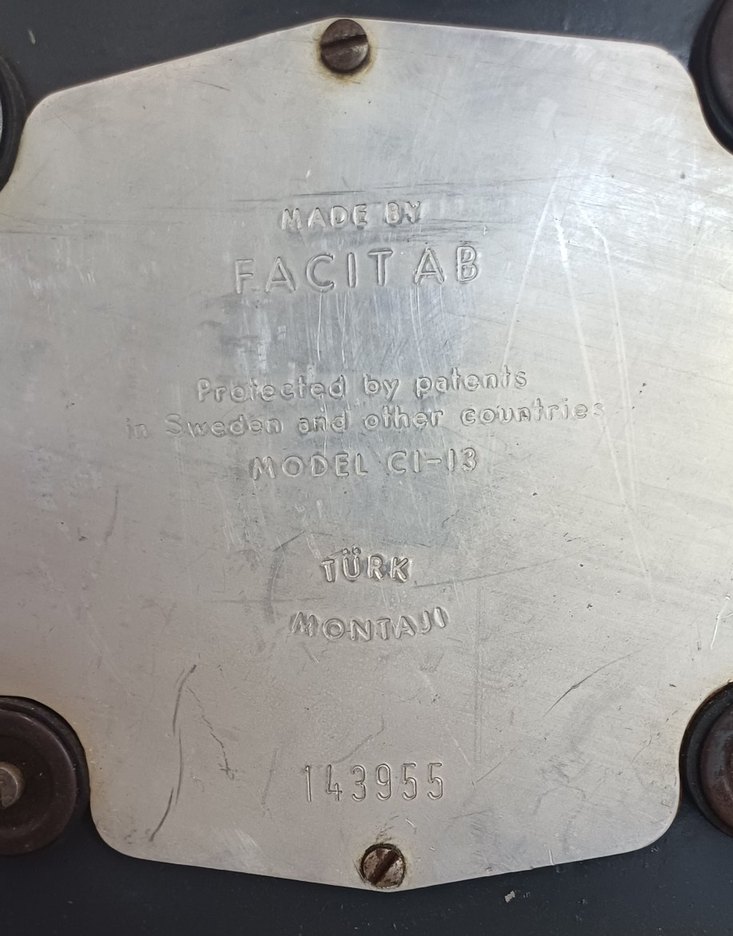 FACIT HESAP MAKİNESİ - Görsel 2