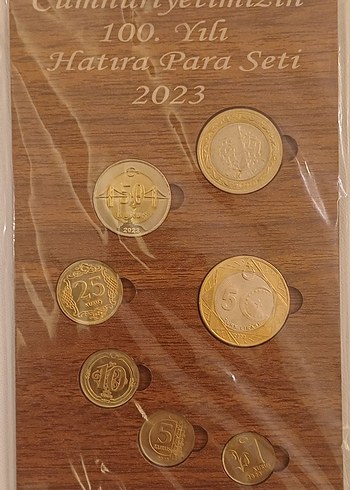 Altın Renkli Hatıra Para Seti 2023 - Görsel 2