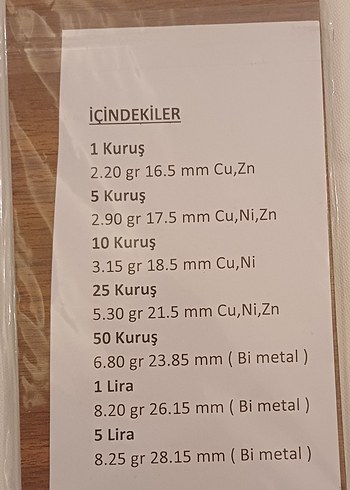 Altın Renkli Hatıra Para Seti 2023 - Görsel 3