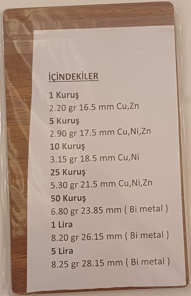 Altın Renkli Hatıra Para Seti 2023 - Görsel 3