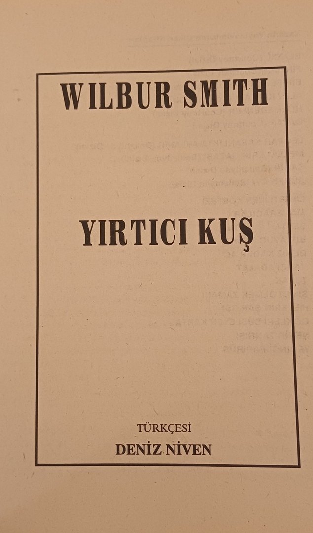 YIRTICI KUŞ - Görsel 4