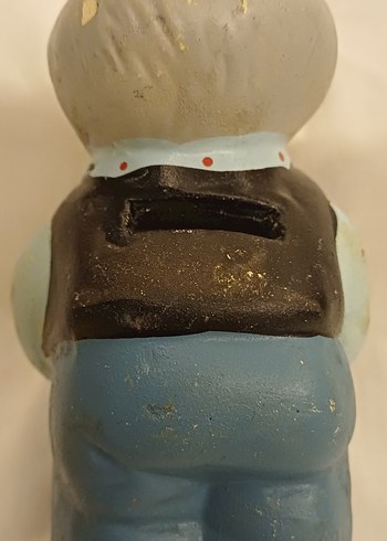 SERAMİK YAŞLI ADAM KUMBARA - Görsel 4