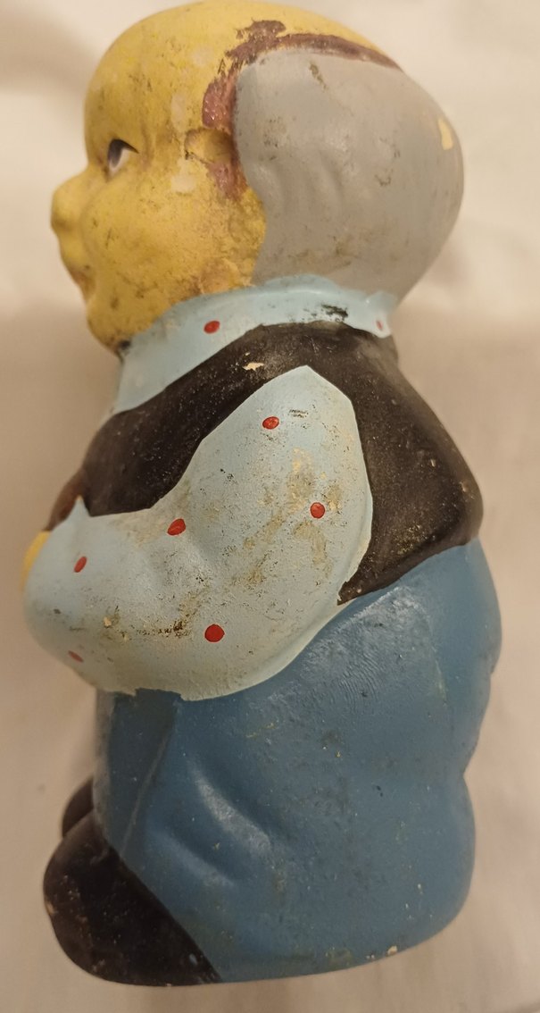 SERAMİK YAŞLI ADAM KUMBARA - Görsel 2