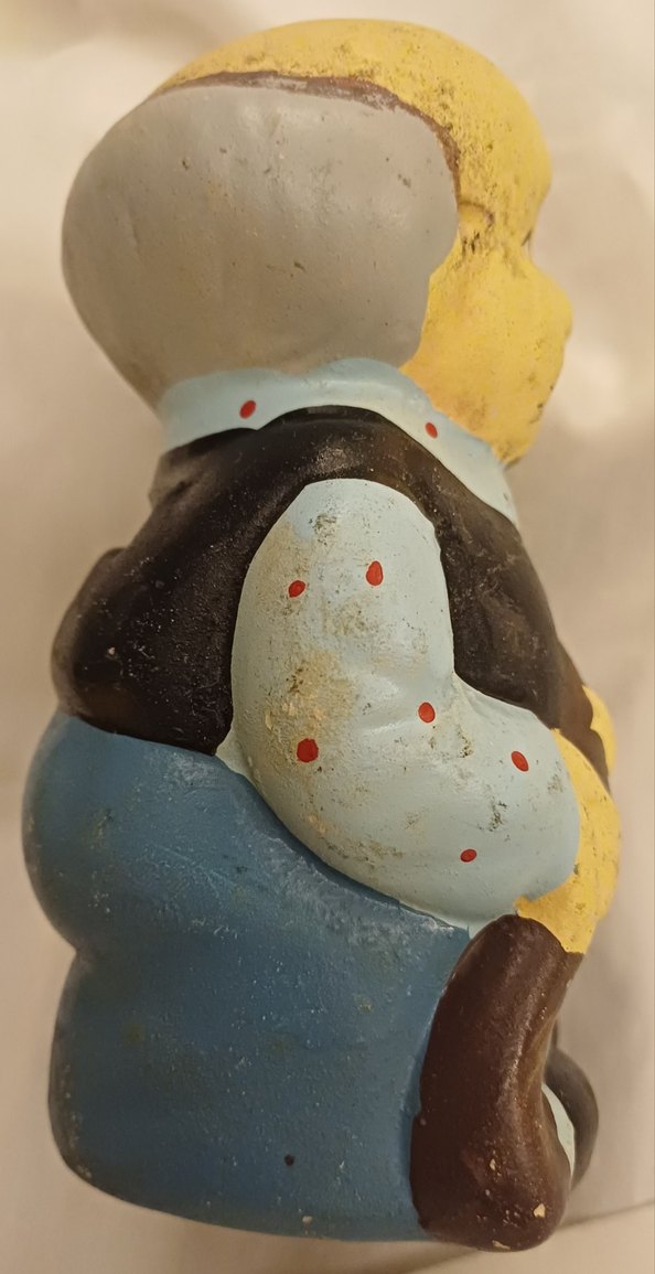 SERAMİK YAŞLI ADAM KUMBARA - Görsel 3