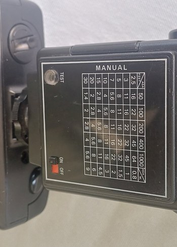 Kobol 25S Flaşlı Siyah Axe Film Kamerası - Görsel 3