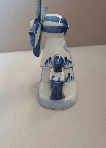 Mavi Hollanda Yel Değirmeni Figürü - Görsel 3