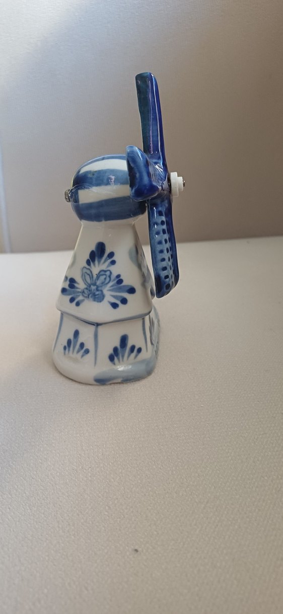 Mavi Hollanda Yel Değirmeni Figürü - Görsel 2