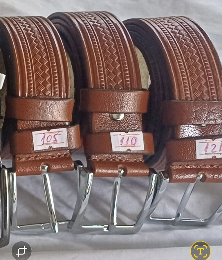 DERİ KEMER - KAHVERENGİ - Görsel 4