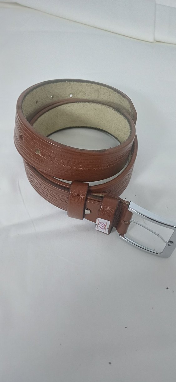 DERİ KEMER - KAHVERENGİ - Görsel 3