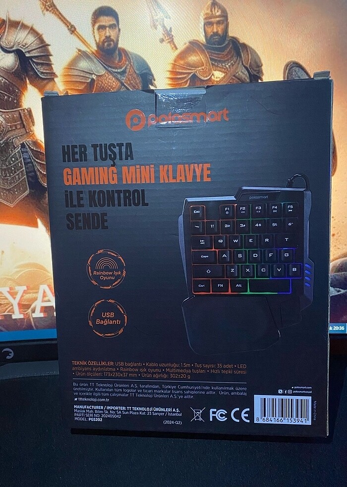 Polosmart Gaming mini klavye - Görsel 2