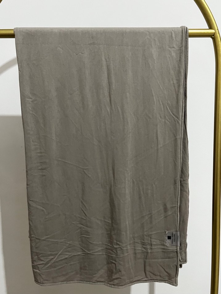 Bej Gri Bebek Kanguru Sling - Görsel 2