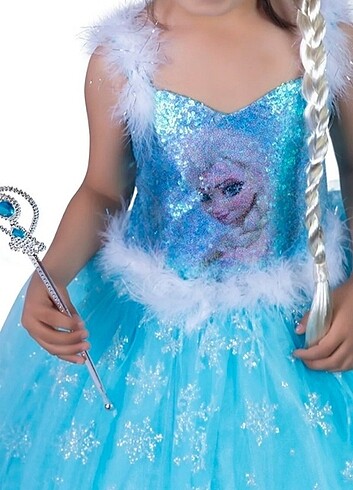 8 Yaş Beden ?? ELSA KOSTÜM ??