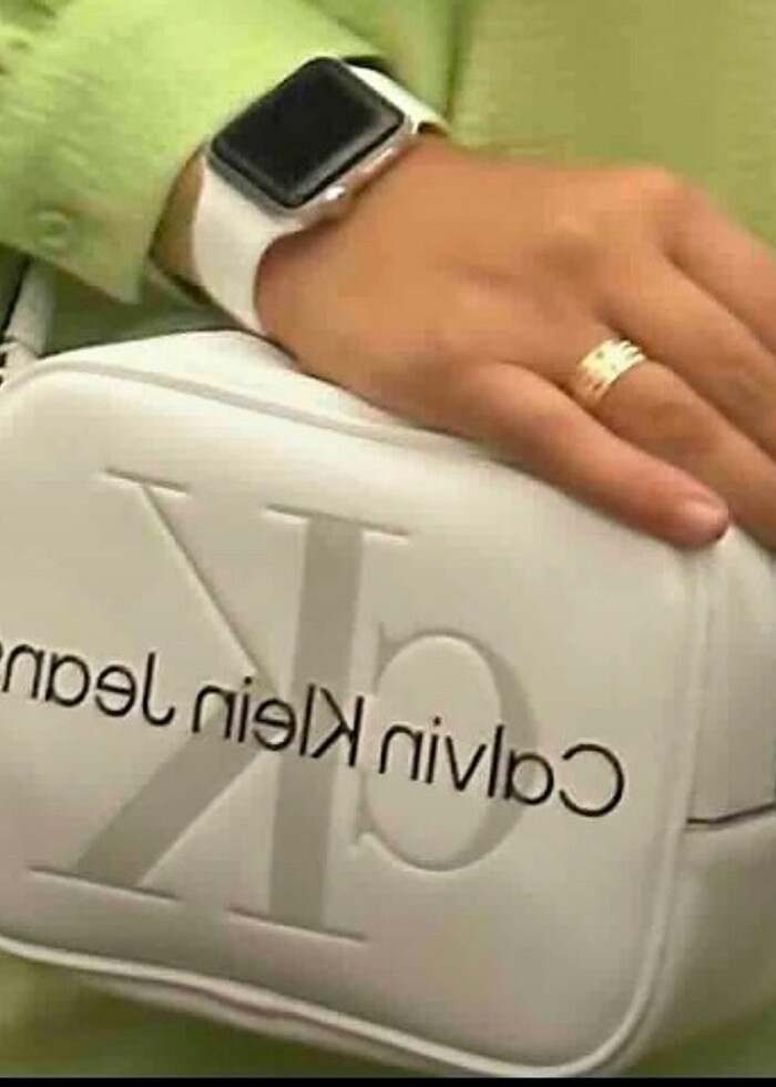 Calvin klein çanta orijinal - Görsel 3