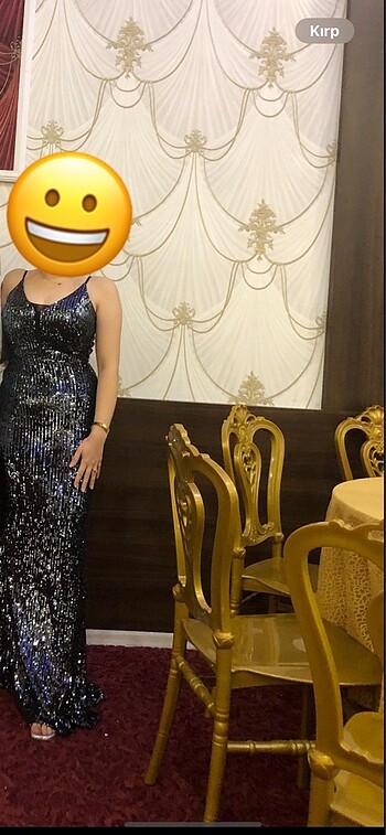 Antrasit- gri pullu balık elbise