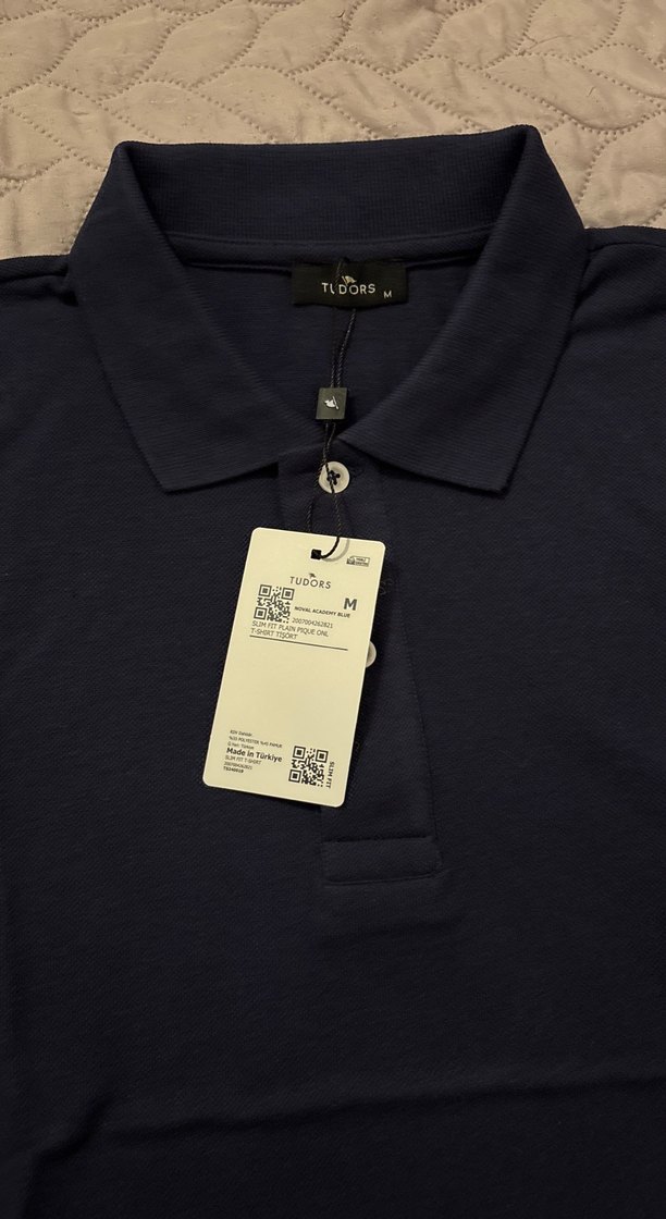 Erkek Lacivert Polo Tişört Kısa Kollu - Görsel 2